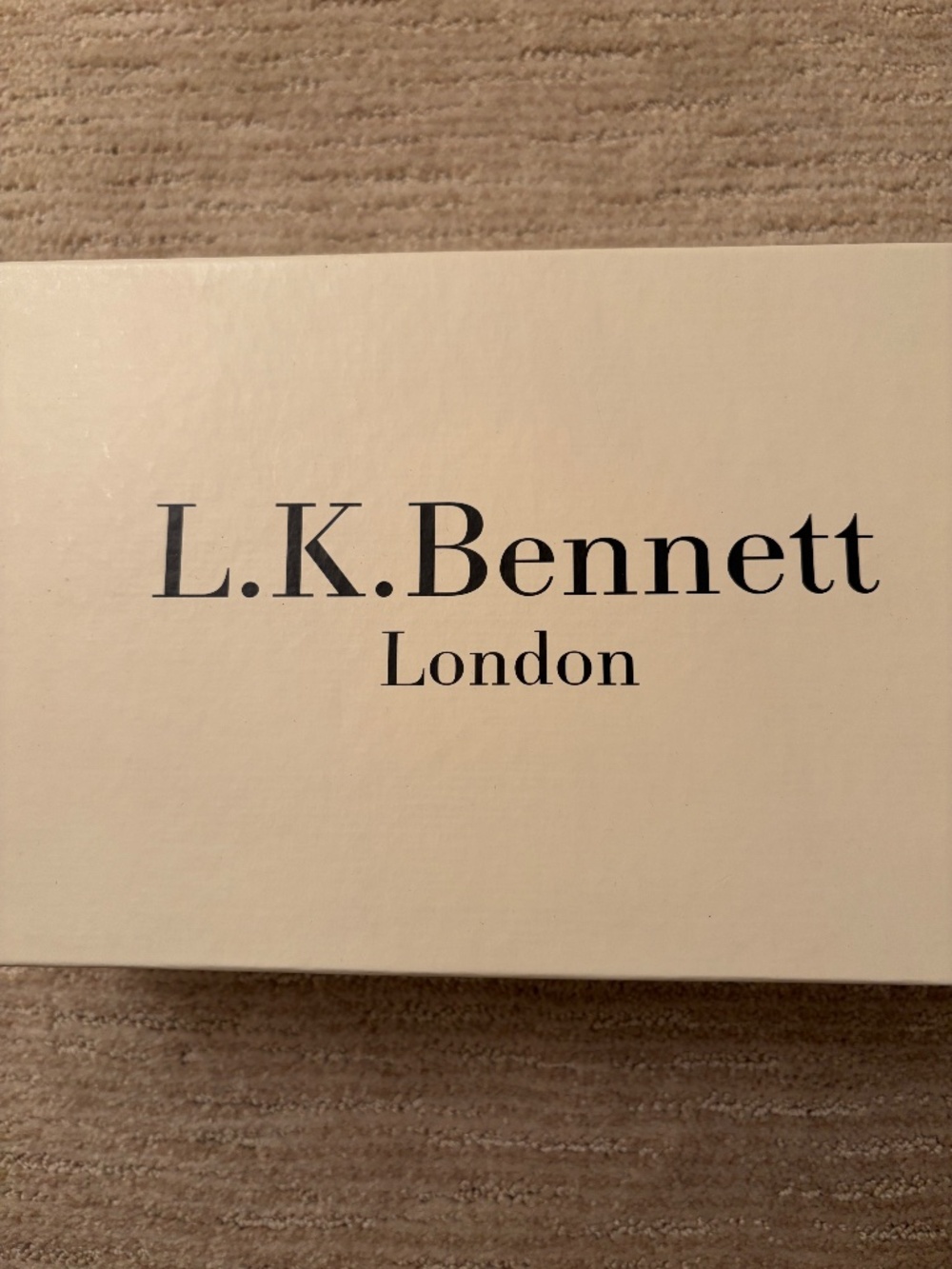 L.K. Bennett London Gray Pumps
